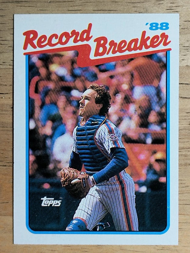 1989 Topps #3 Gary Carter RB