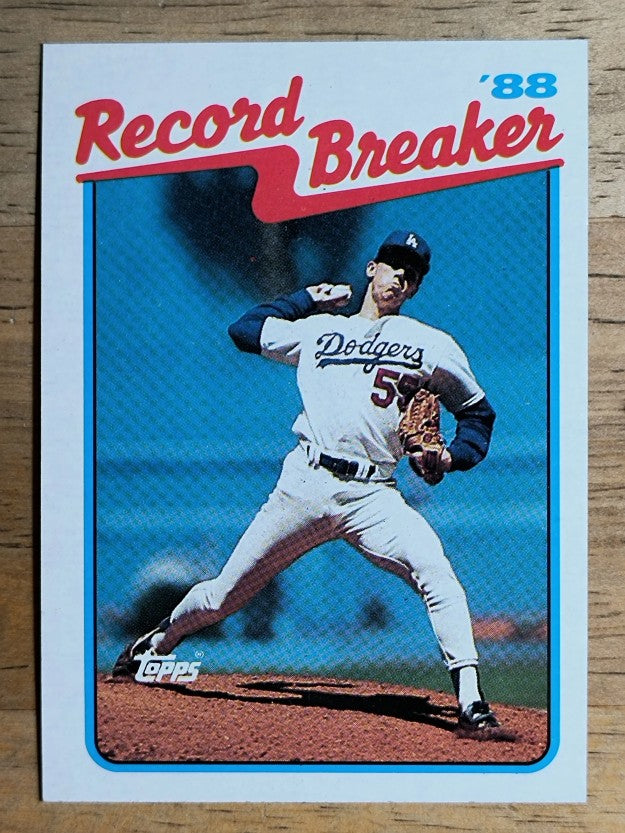 1989 Topps #5 Orel Hershiser RB