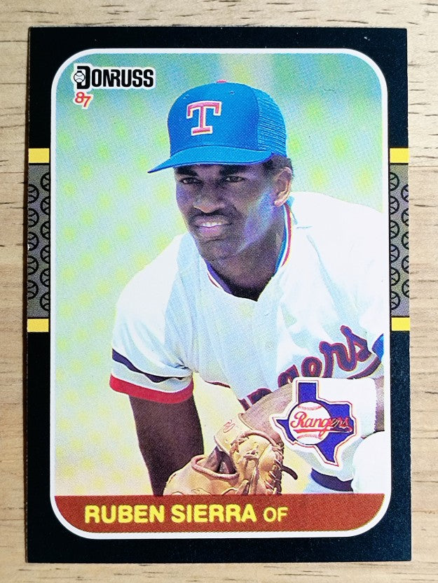 1987 Donruss #346 Ruben Sierra RC