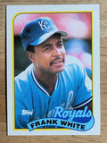 1989 Topps #25 Frank White