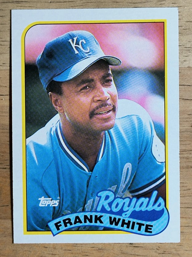 1989 Topps #25 Frank White