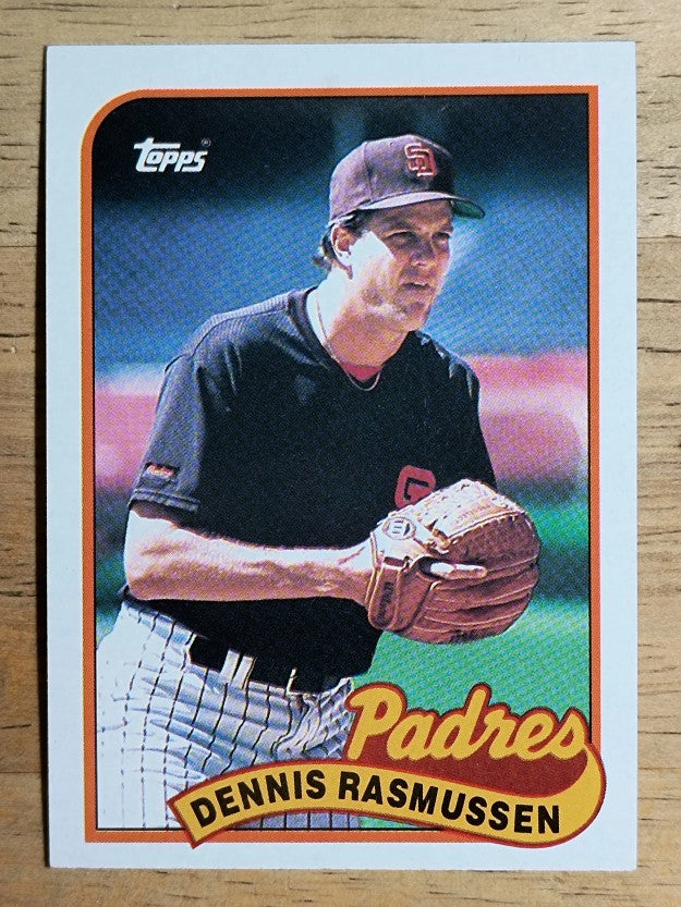 1989 Topps #32 Dennis Rasmussen