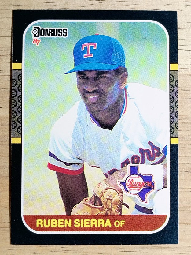 1987 Donruss #346 Ruben Sierra RC