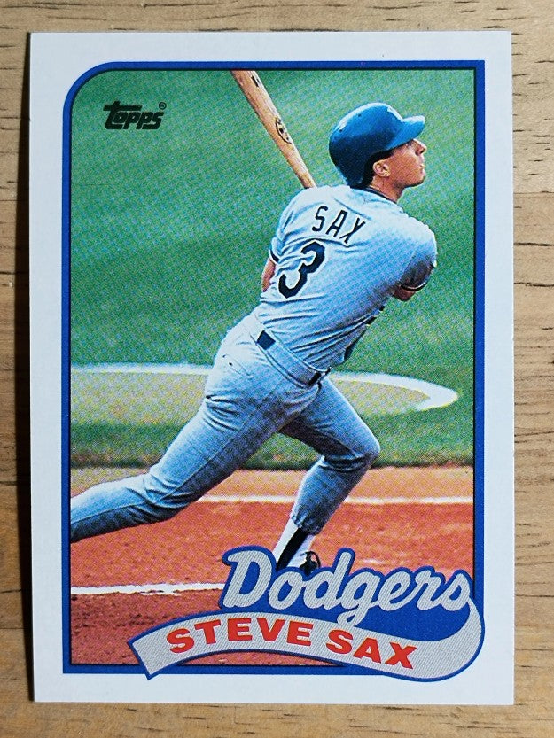 1989 Topps #40 Steve Sax