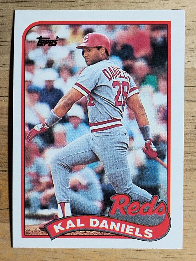 1989 Topps #45 Kal Daniels