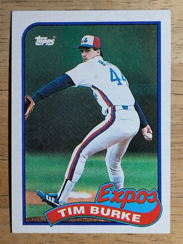 1989 Topps #48 Tim Burke