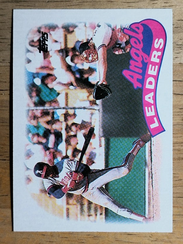 1989 Topps #51 Mark McLemore TL