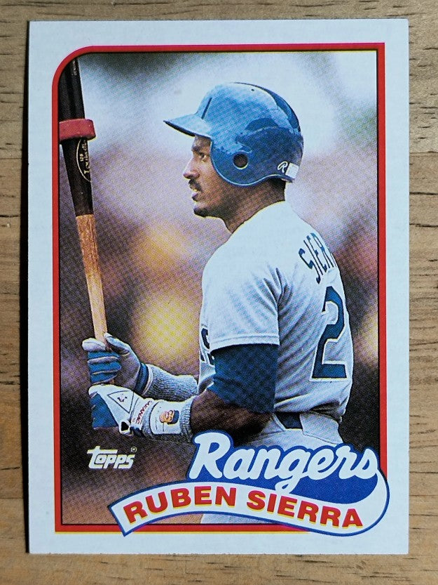 1989 Topps #53 Ruben Sierra