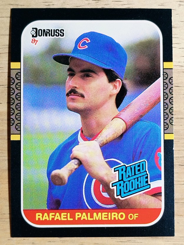 1987 Donruss #43 Rafael Palmeiro RC