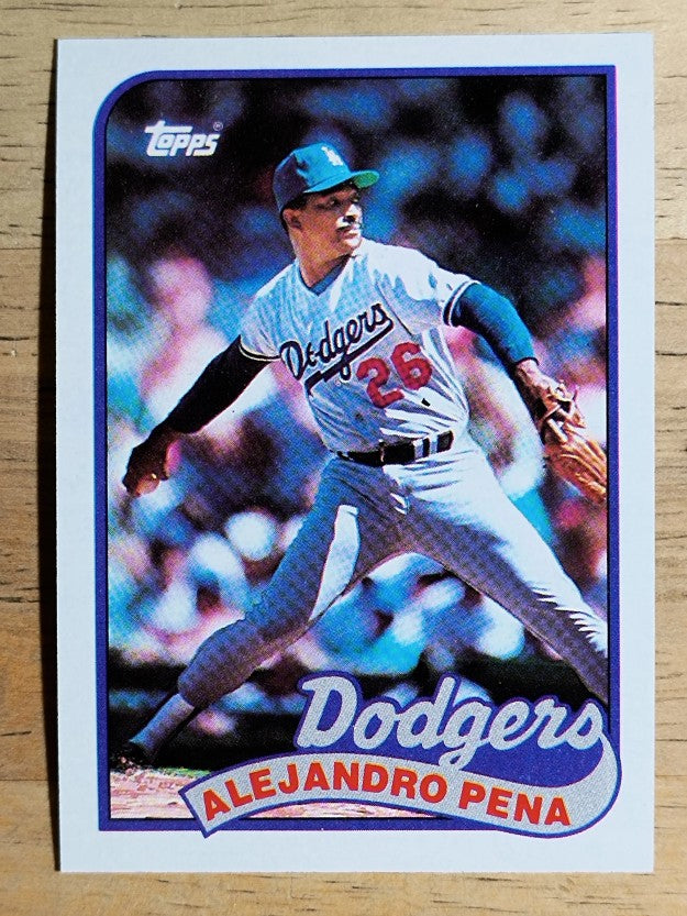 1989 Topps #57 Alejandro Pena