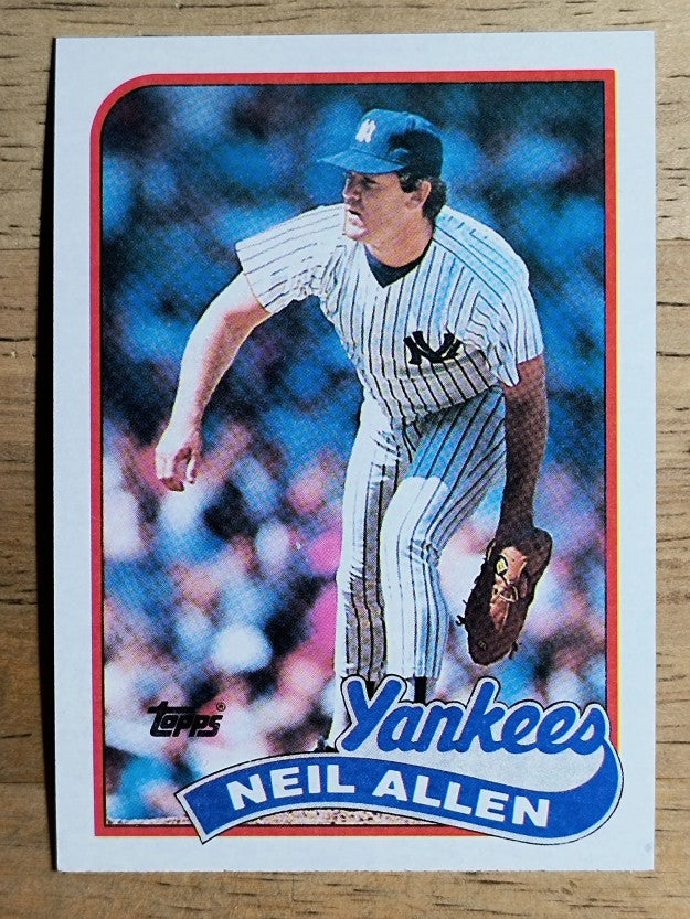 1989 Topps #61 Neil Allen