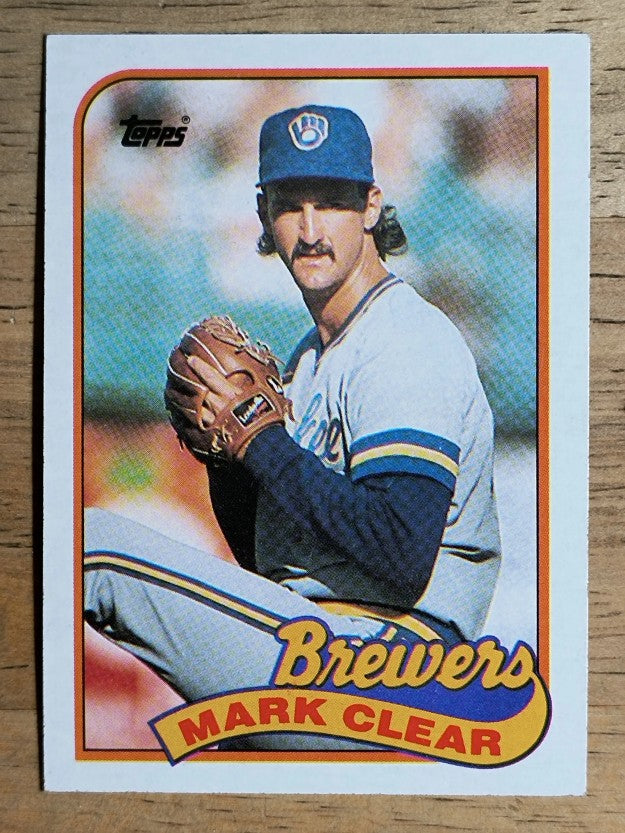 1989 Topps #63 Mark Clear