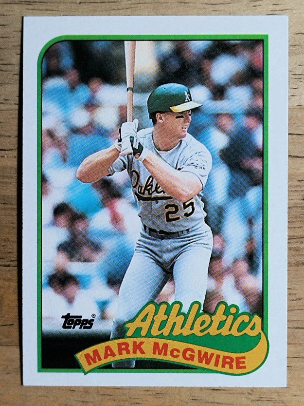 1989 Topps #70 Mark McGwire
