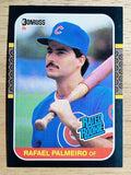 1987 Donruss #43 Rafael Palmeiro RC