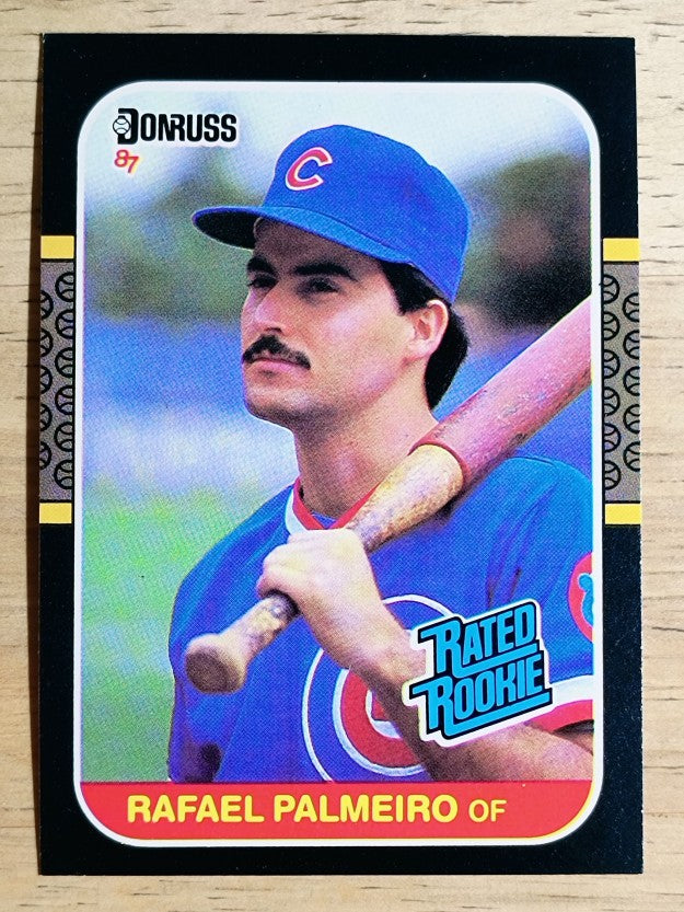 1987 Donruss #43 Rafael Palmeiro RC