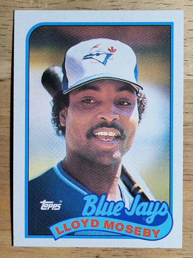 1989 Topps #113 Lloyd Moseby