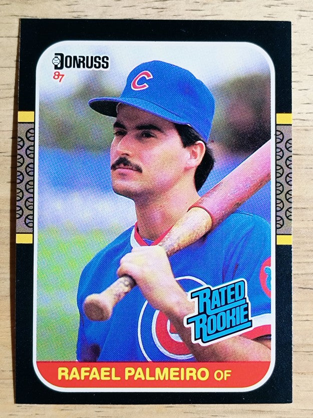 1987 Donruss #43 Rafael Palmeiro RC
