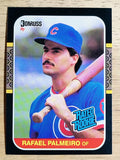 1987 Donruss #43 Rafael Palmeiro RC