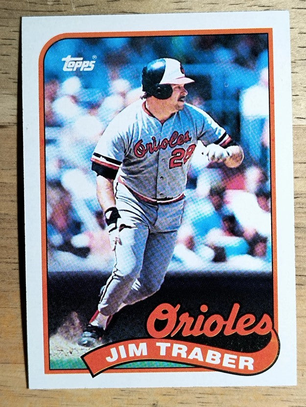 1989 Topps #124 Jim Traber
