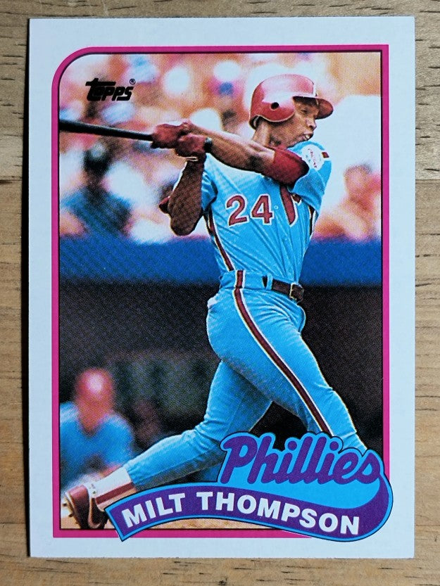 1989 Topps #128 Milt Thompson