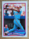 1989 Topps #128 Milt Thompson