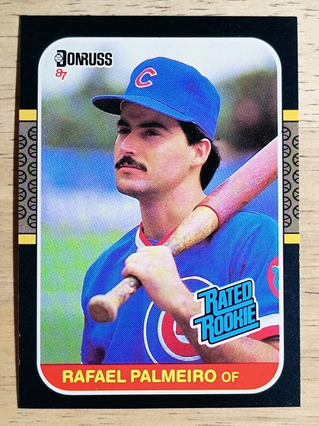 1987 Donruss #43 Rafael Palmeiro RC