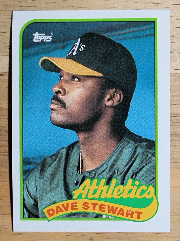 1989 Topps #145 Dave Stewart
