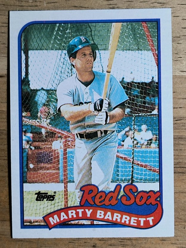 1989 Topps #155 Marty Barrett