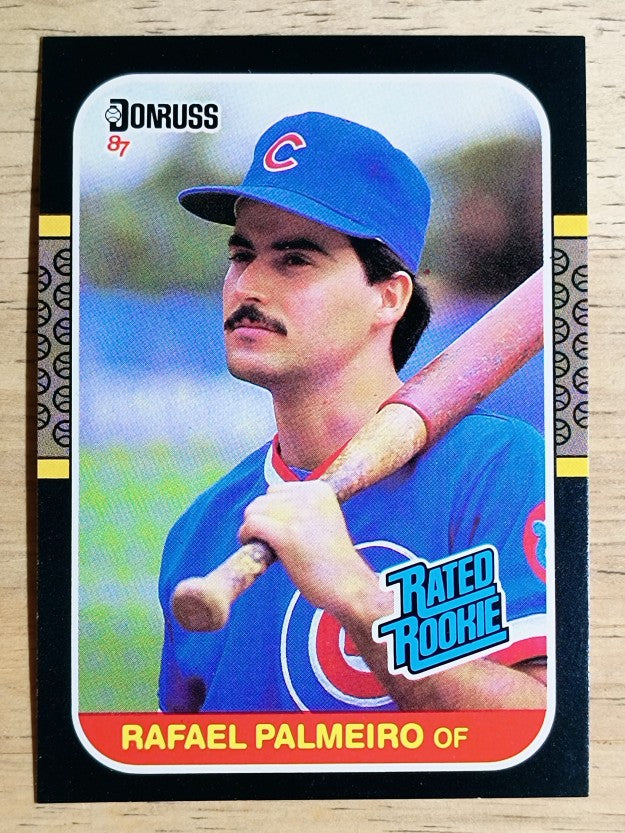 1987 Donruss #43 Rafael Palmeiro RC