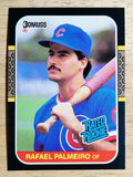 1987 Donruss #43 Rafael Palmeiro RC
