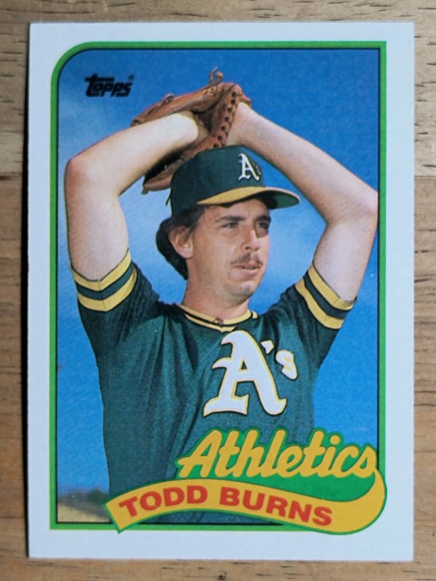 1989 Topps #174 Todd Burns