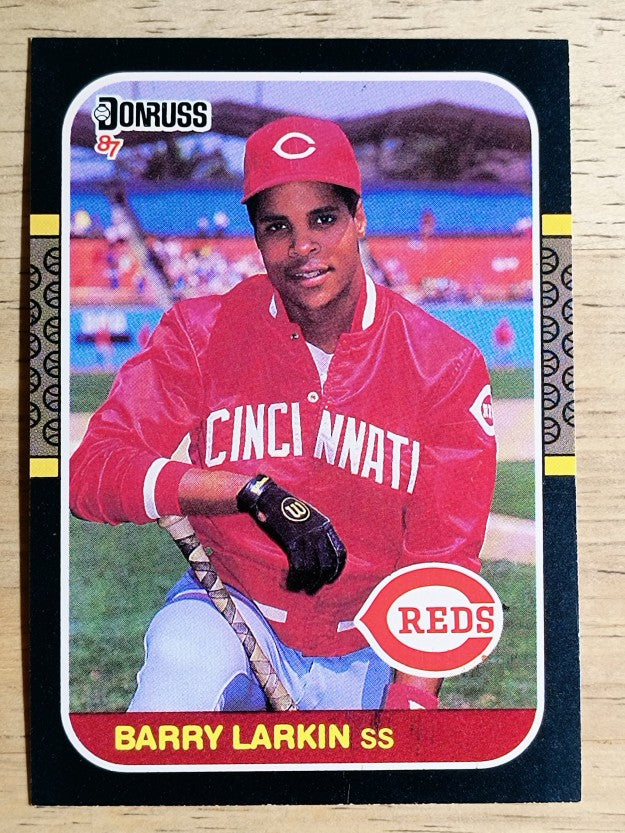 1987 Donruss #492 Barry Larkin RC