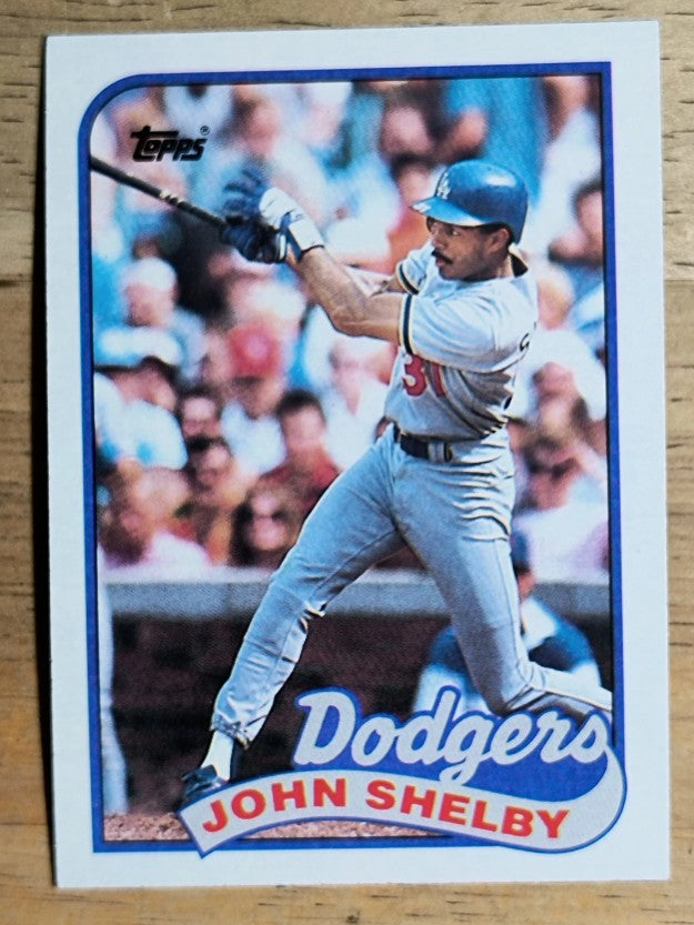 1989 Topps #175 John Shelby