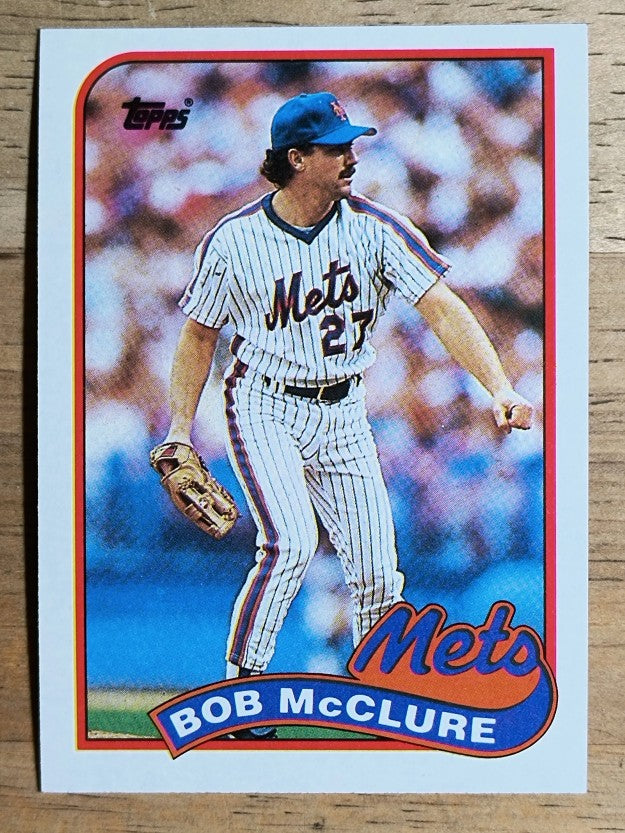 1989 Topps #182 Bob McClure