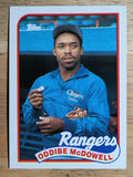 1989 Topps #183 Oddibe McDowell