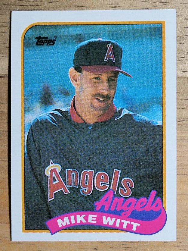 1989 Topps #190 Mike Witt