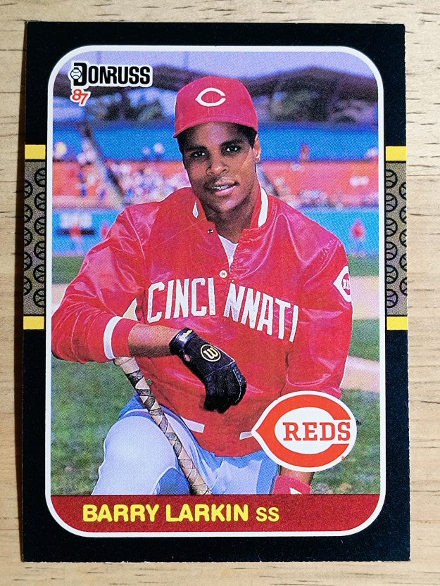 1987 Donruss #492 Barry Larkin RC