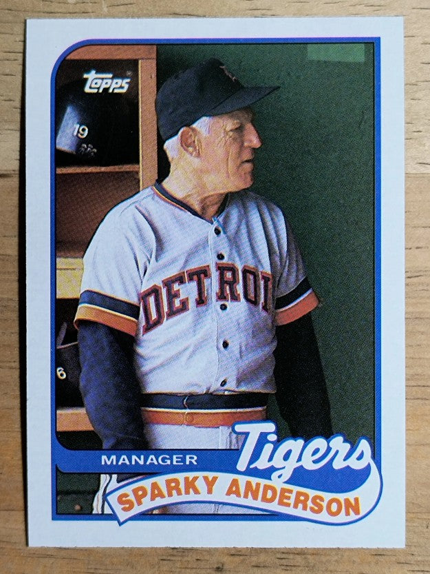 1989 Topps #193 Sparky Anderson MG