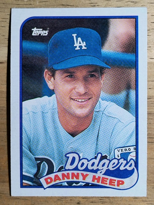 1989 Topps #198 Danny Heep