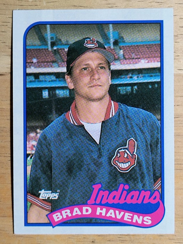 1989 Topps #204 Brad Havens