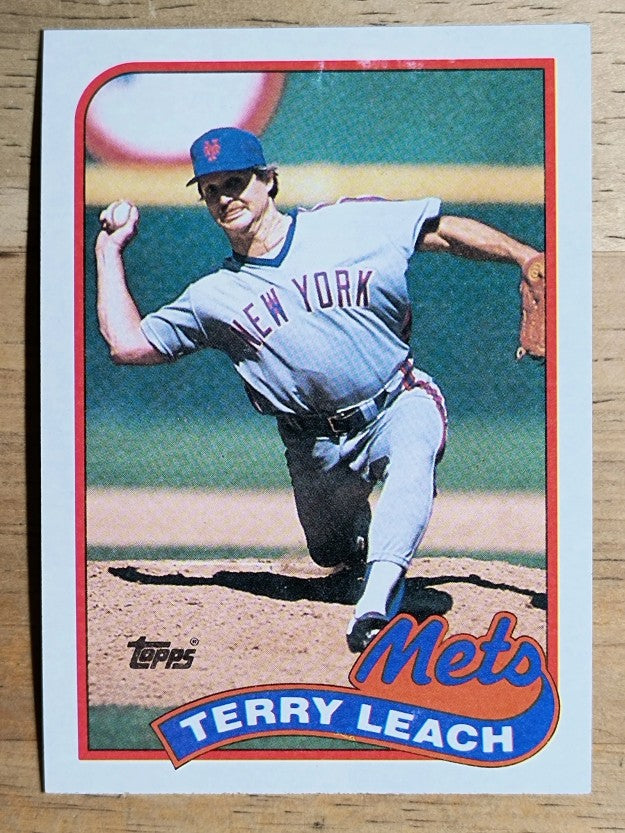 1989 Topps #207 Terry Leach