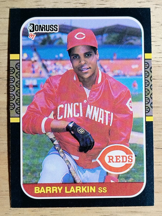 1987 Donruss #492 Barry Larkin RC