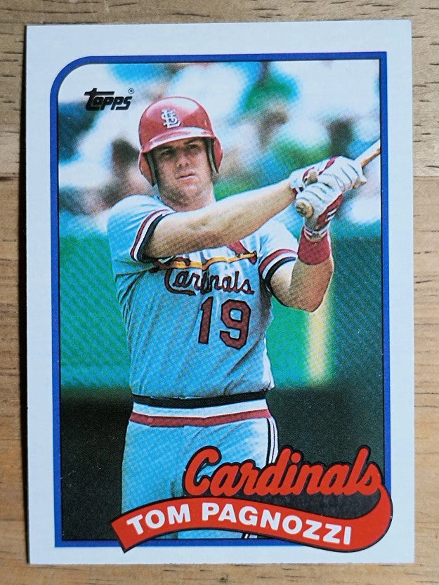 1989 Topps #208 Tom Pagnozzi