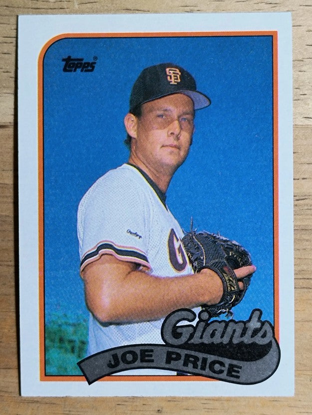 1989 Topps #217 Joe Price