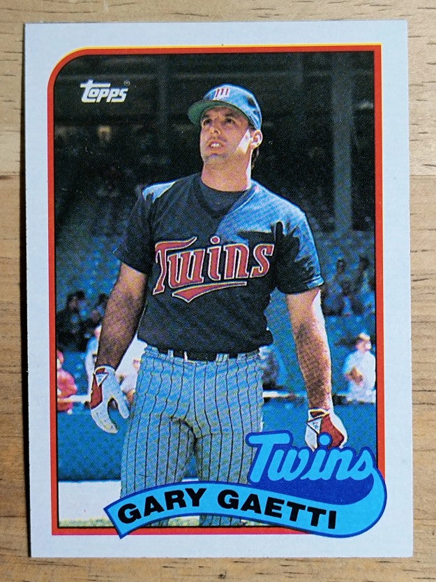 1989 Topps #220 Gary Gaetti