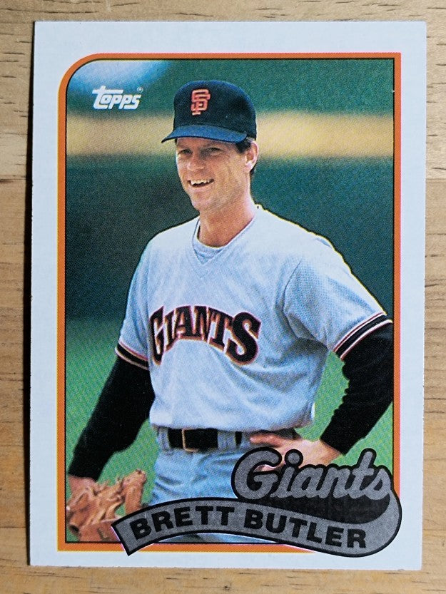1989 Topps #241 Brett Butler