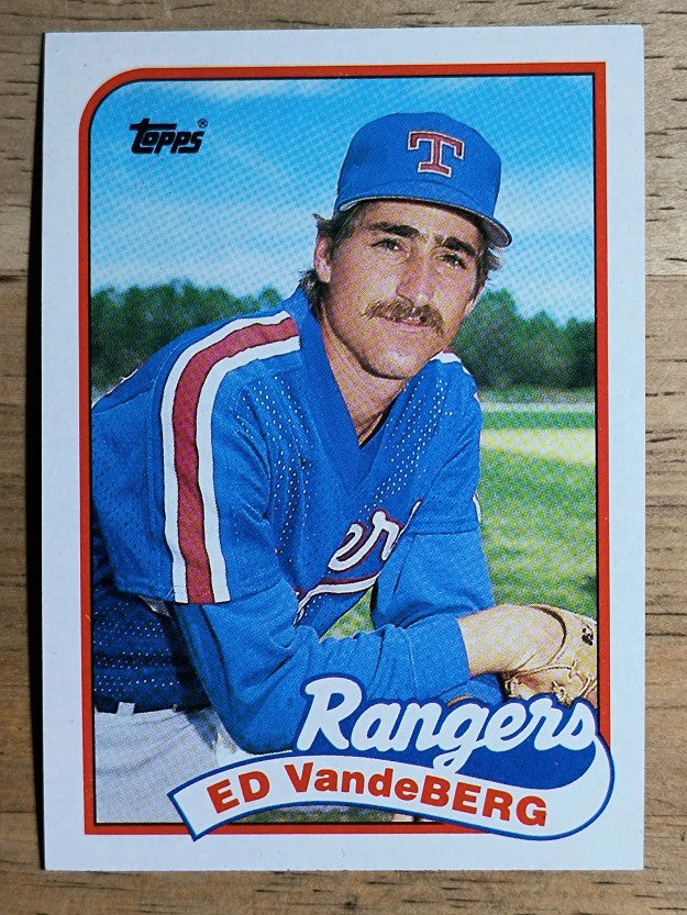 1989 Topps #242 Ed VandeBerg