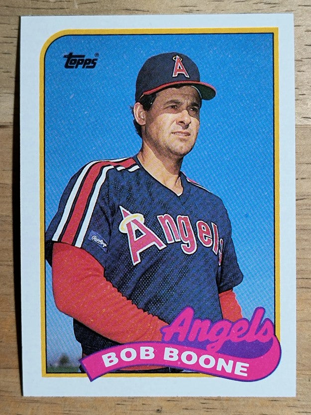 1989 Topps #243 Bob Boone