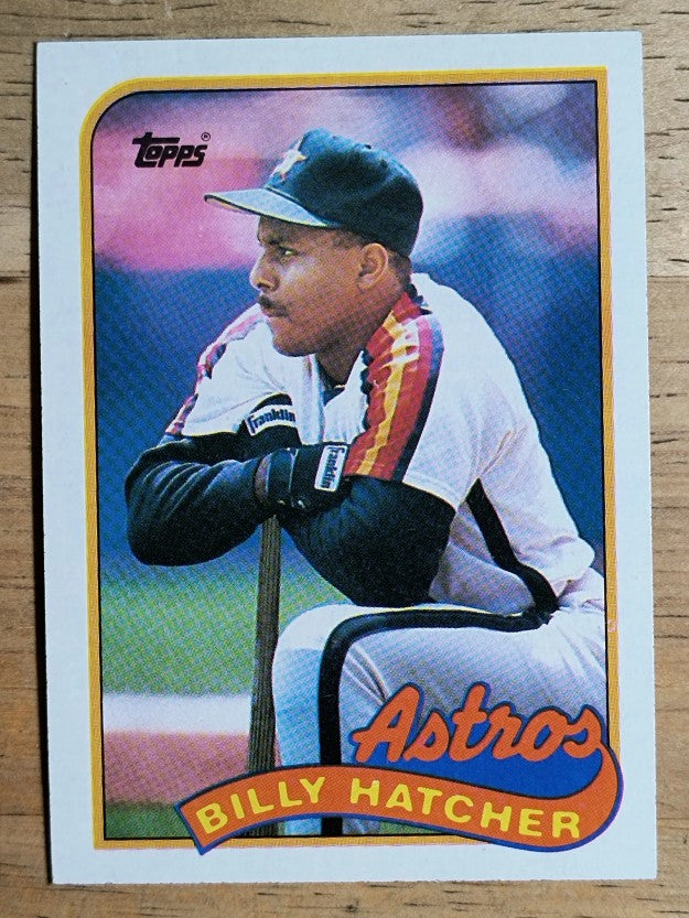 1989 Topps #252 Billy Hatcher