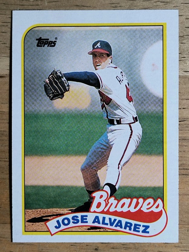 1989 Topps #253 Jose Alvarez RC